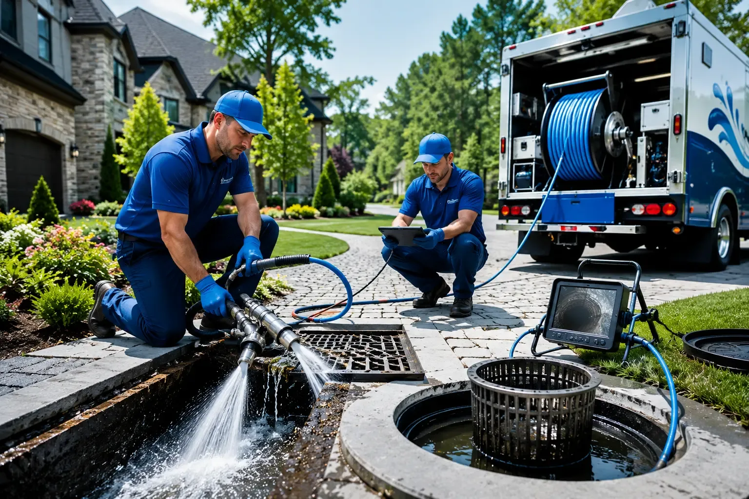 Local outdoor drain cleaning professionals in Midway City, CA