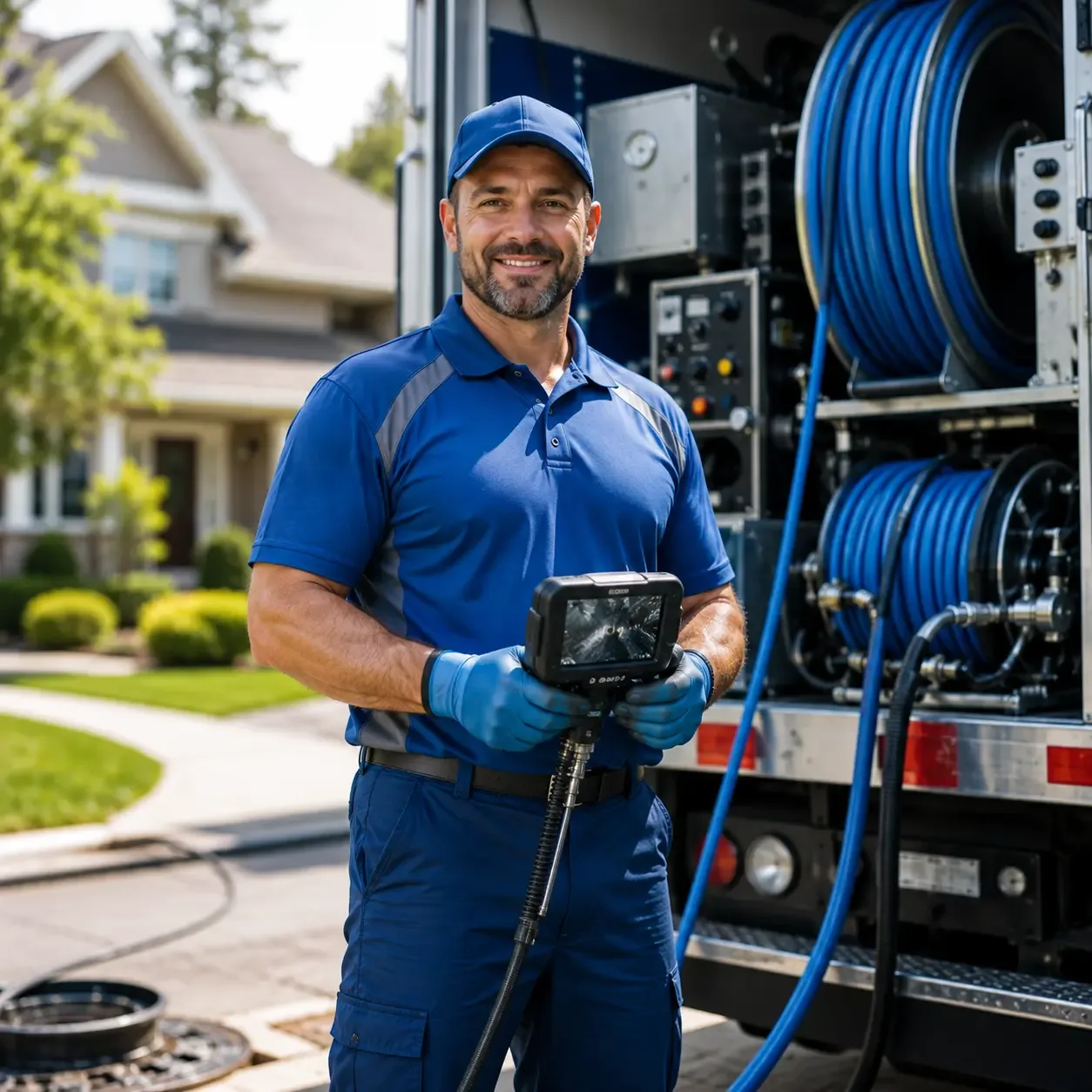 Local outdoor drain cleaning specialists in Midway City, CA
